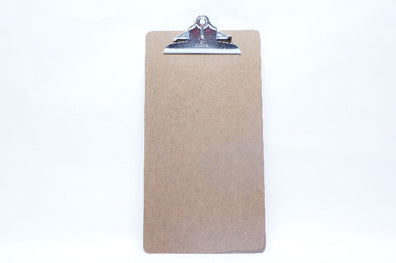 SkilCraft Clipboard, Composition Board, Brown, 9inch x 17inch, 7520002405503